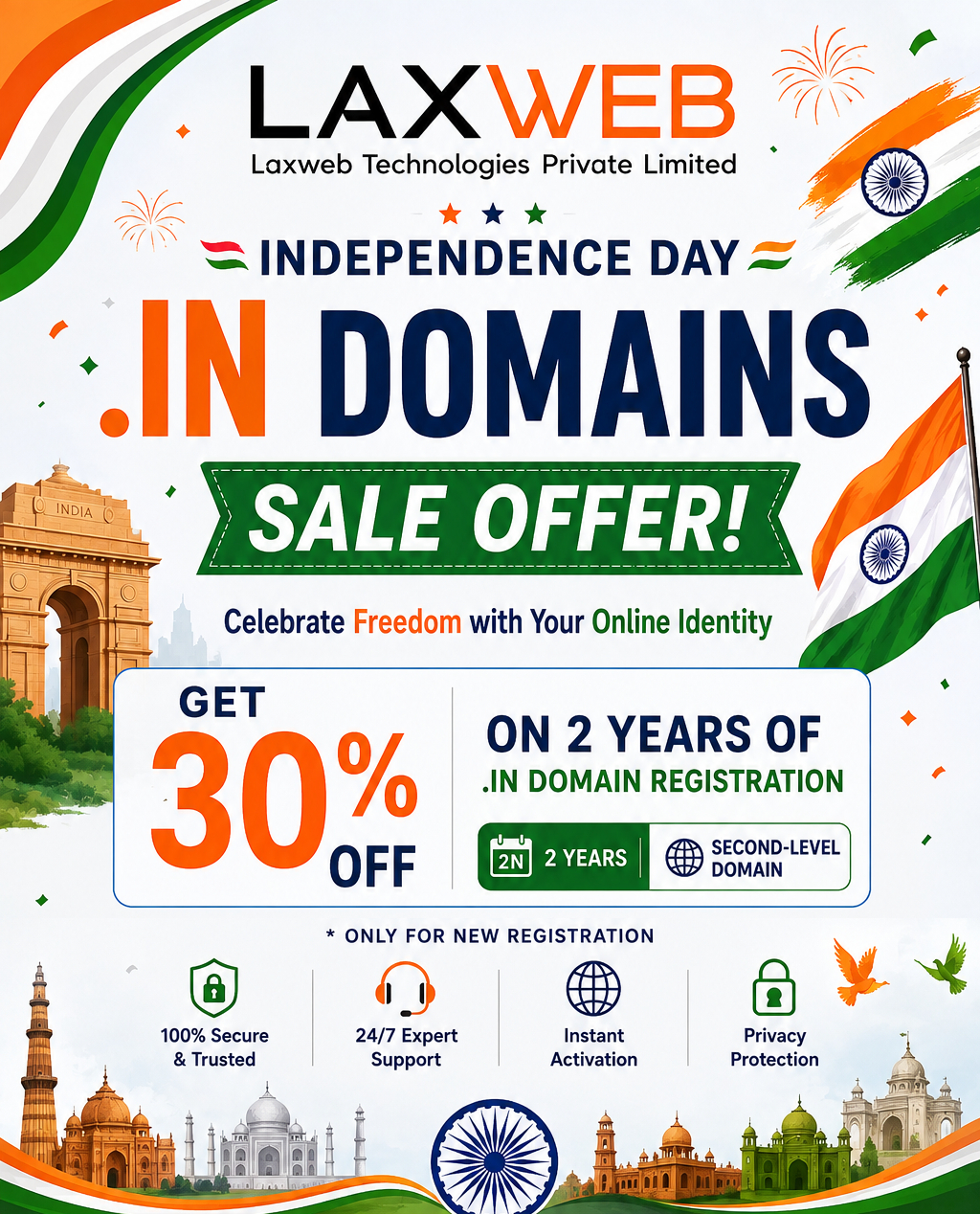 .in domain special offer